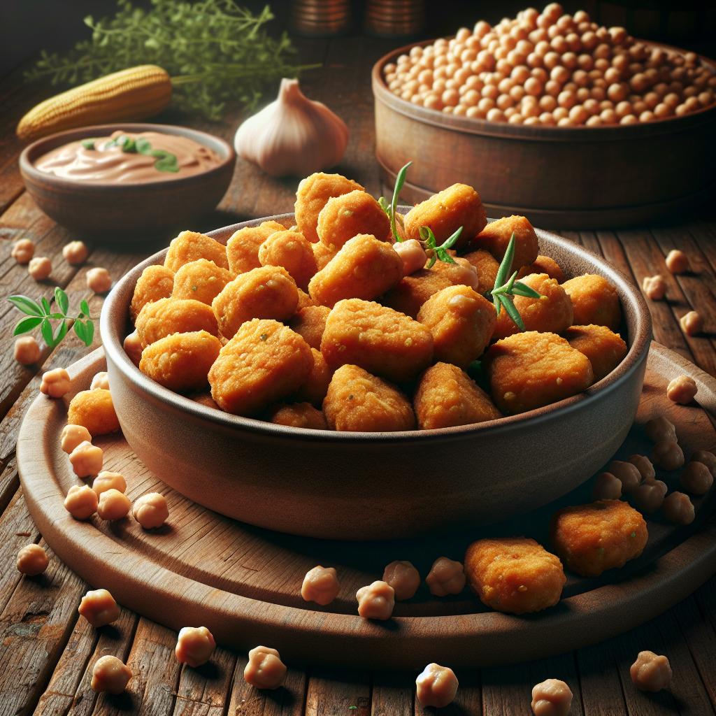 Nuggets de garbanzo