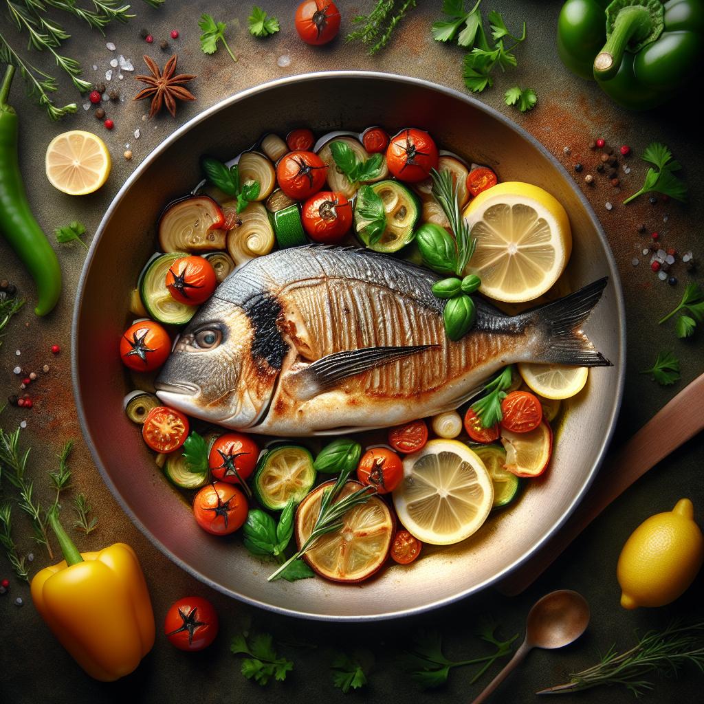 Dorada a la mediterránea