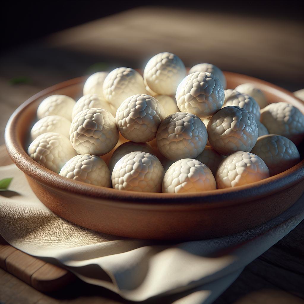 Bolitas de queso de cabra