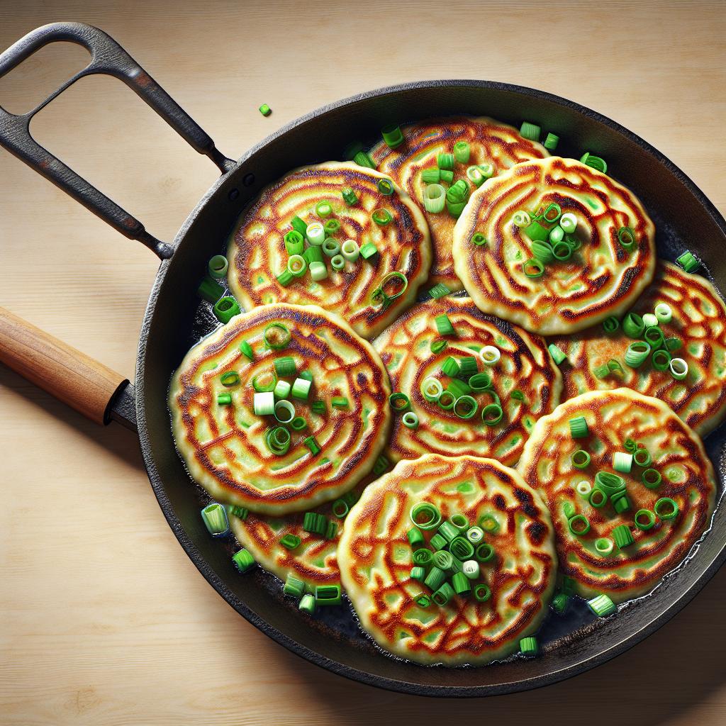 Pancakes chinos (cong you bing)