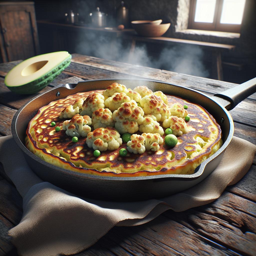 Tortitas de coliflor