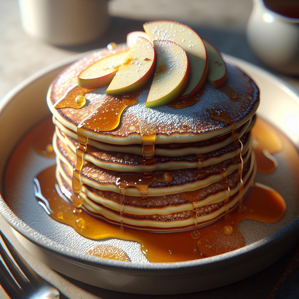 Pancakes de manzana