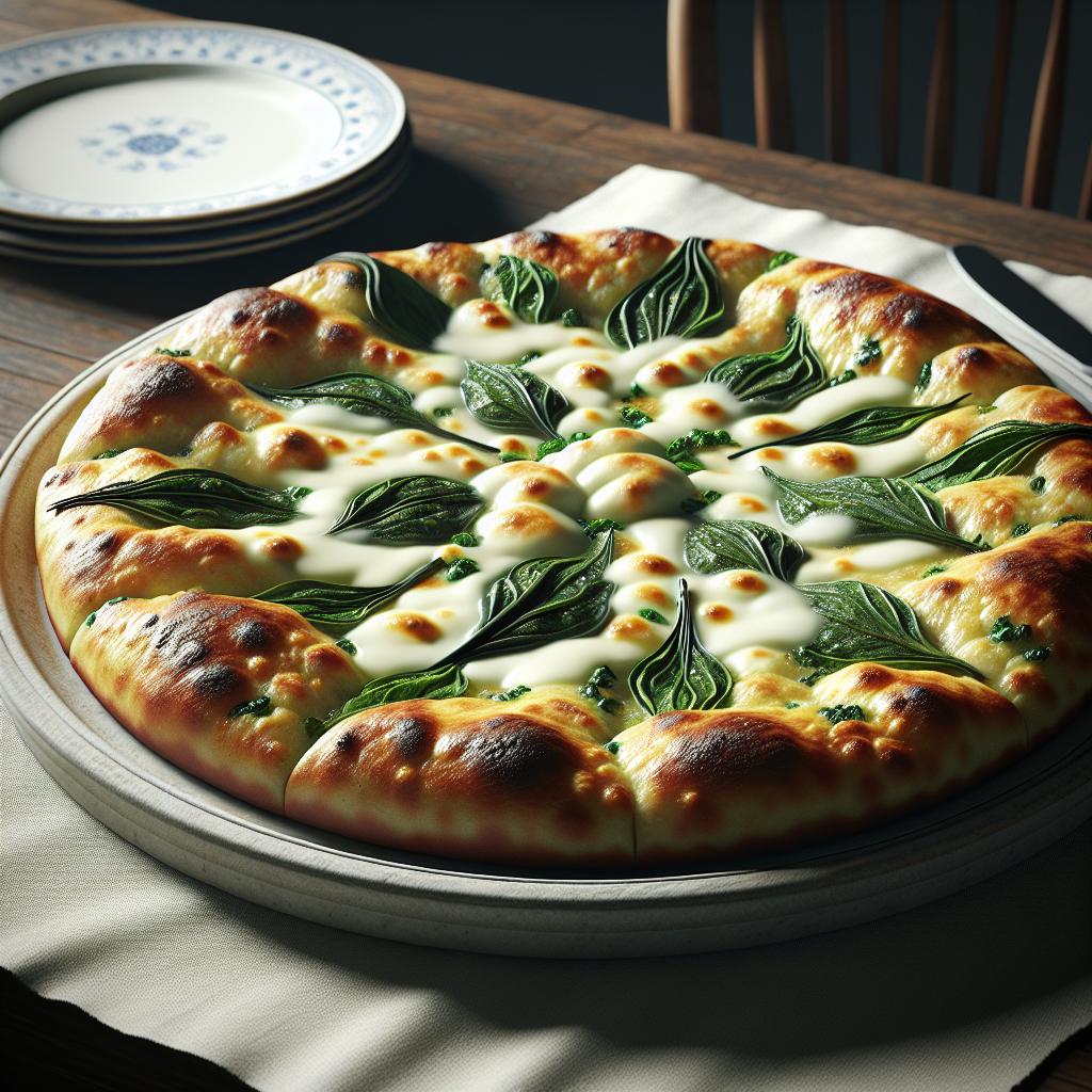 Panfocaccia de hierbas y provola