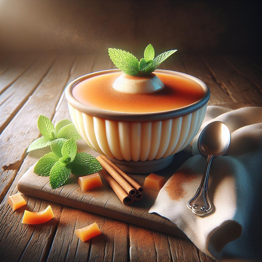 Panna cotta de calabaza
