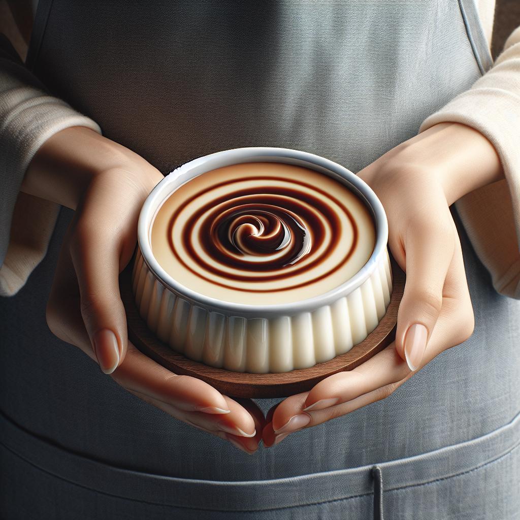 Panna cotta capuchino