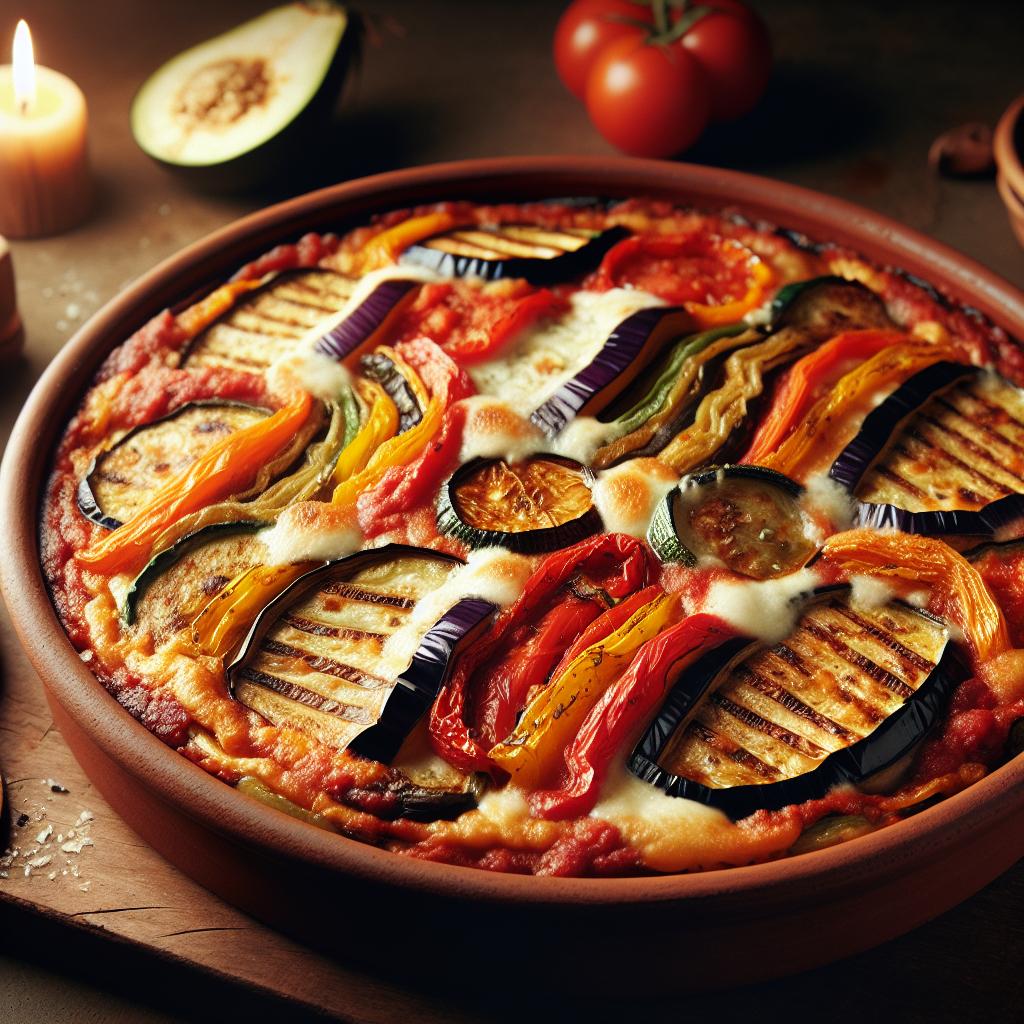 Parmigiana de verduras invernales
