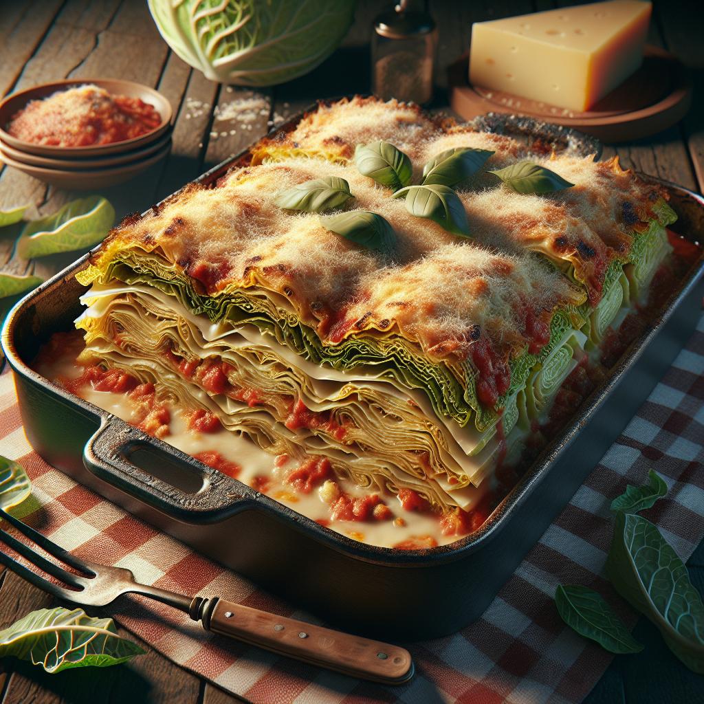 Parmigiana de col
