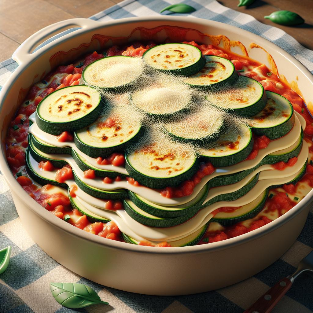 Parmigiana de calabacines