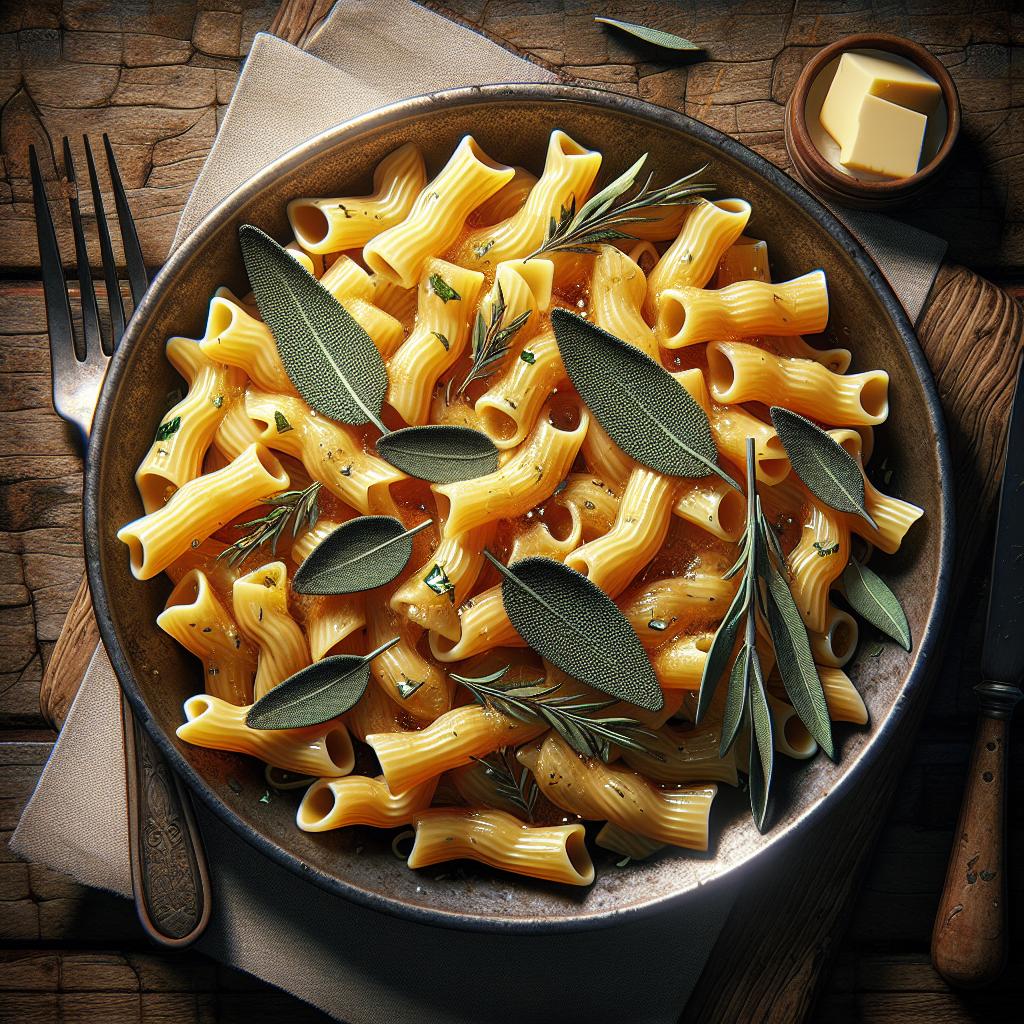 Pasta burro e salvia