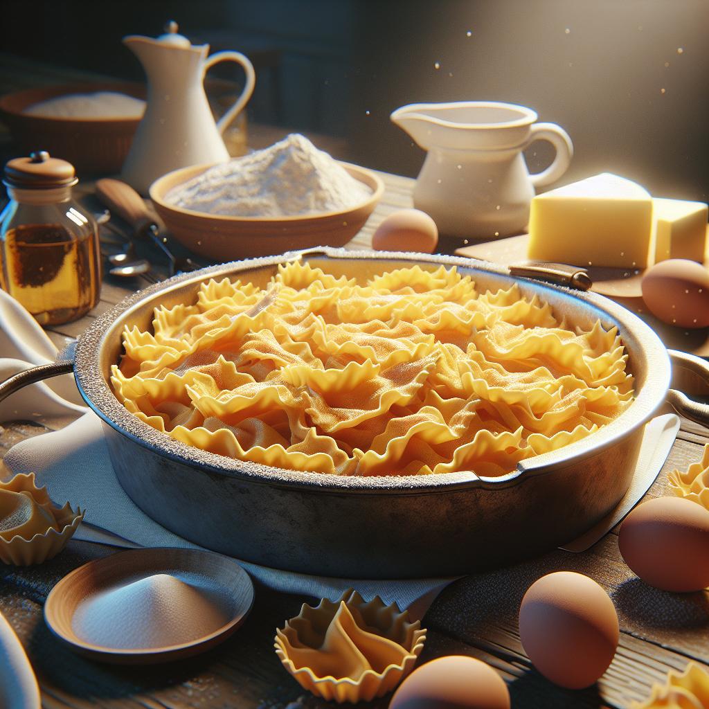 Pasta frolla con claras de huevo