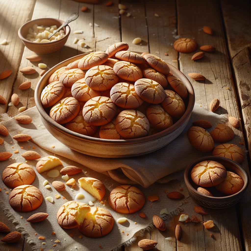 Pastas de almendra sicilianas