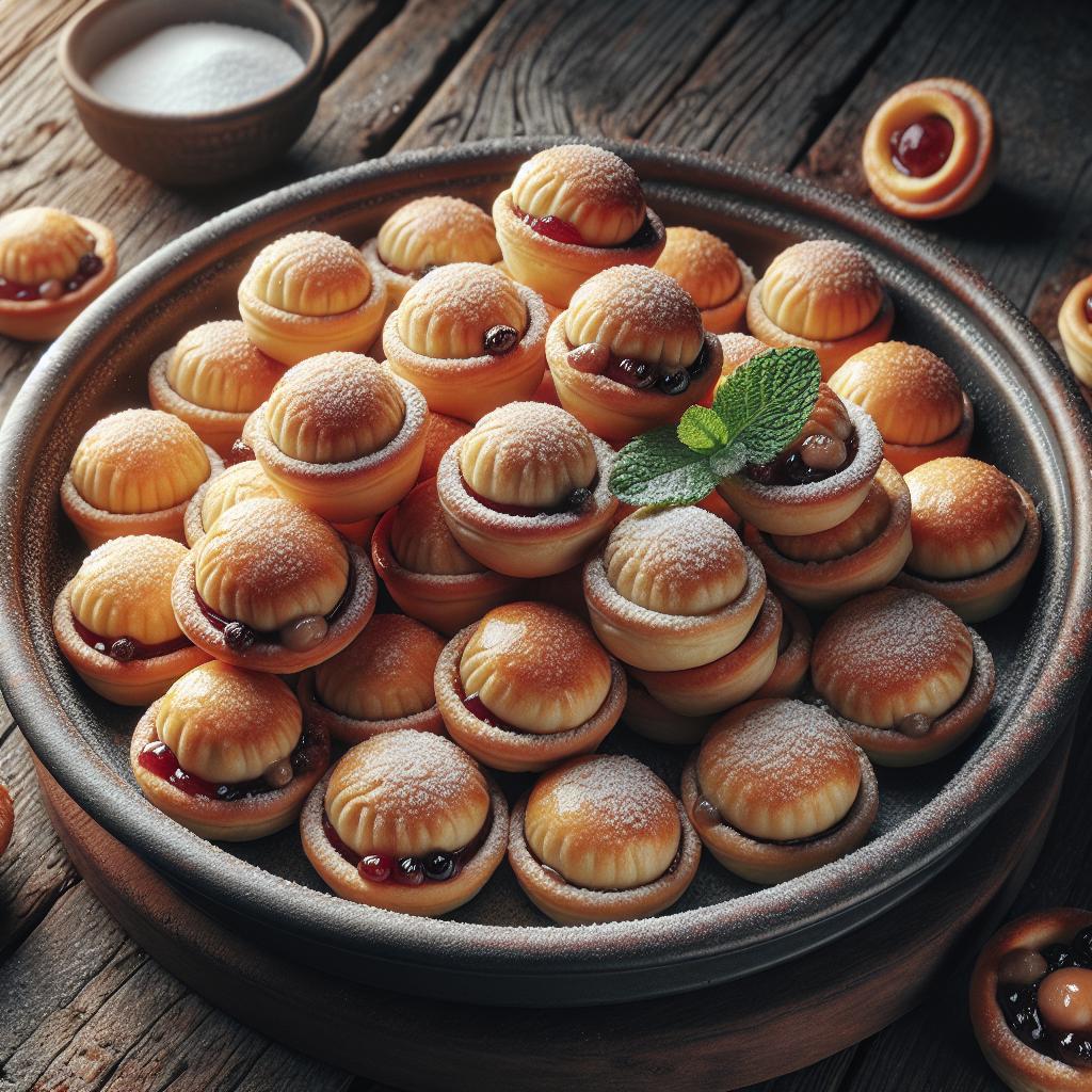 Pastelitos de masa frola rellenos