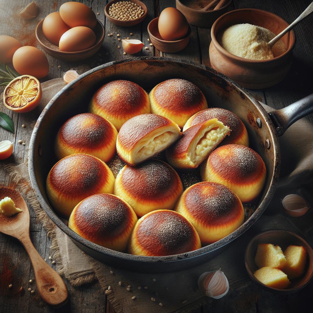 Pasticciotti con crema de arroz