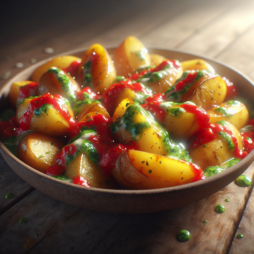 Patatas chimichurri