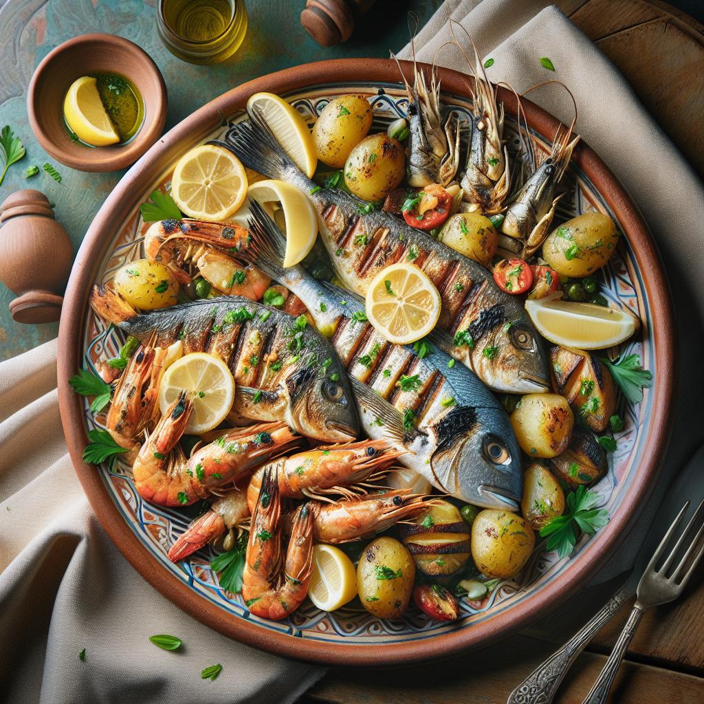 Pescado a la isolana