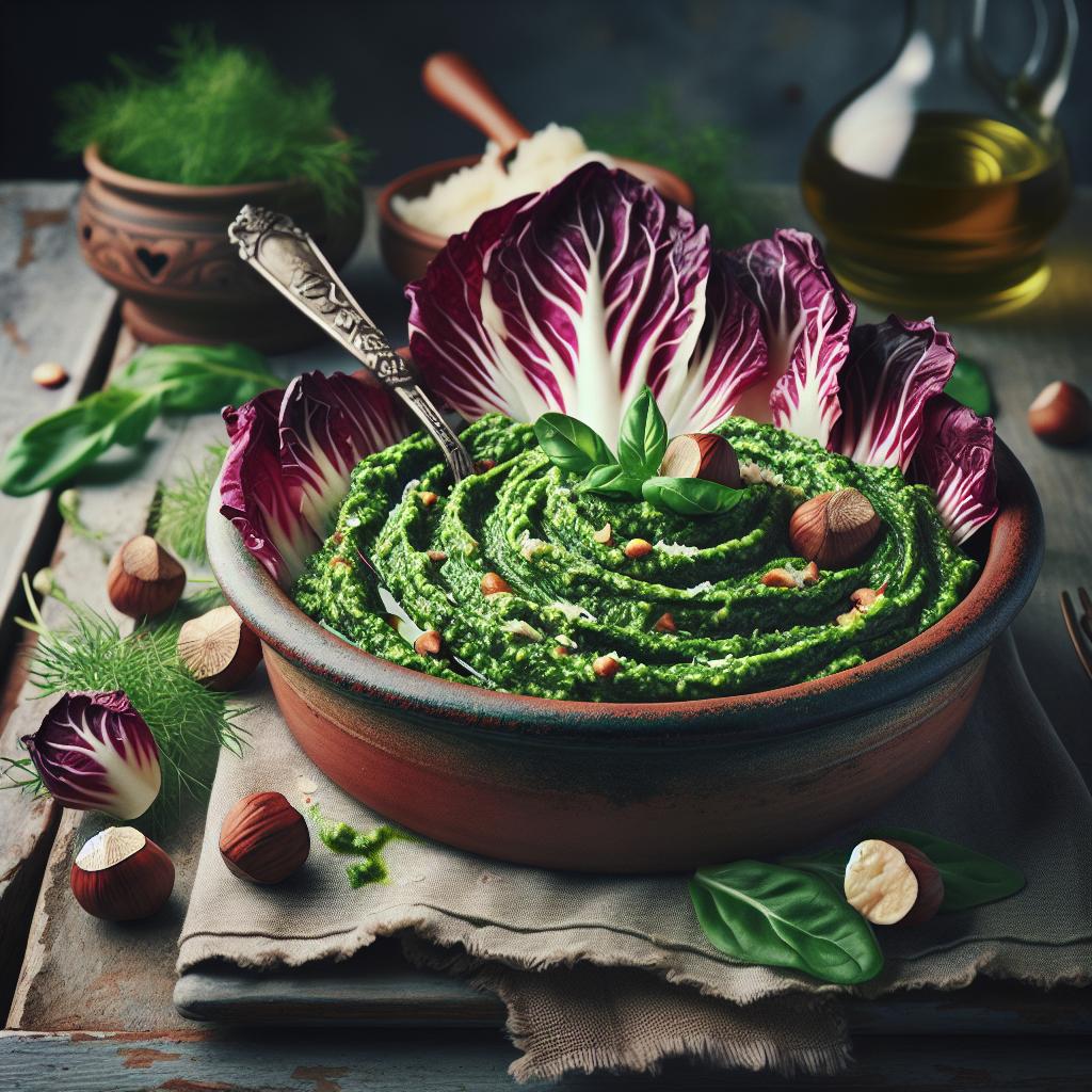 Pesto de radicchio