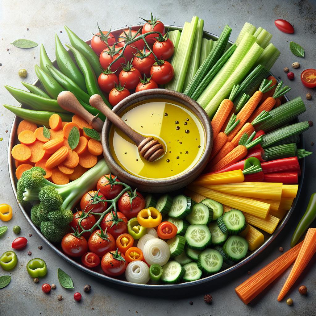 Pinzimonio de verduras