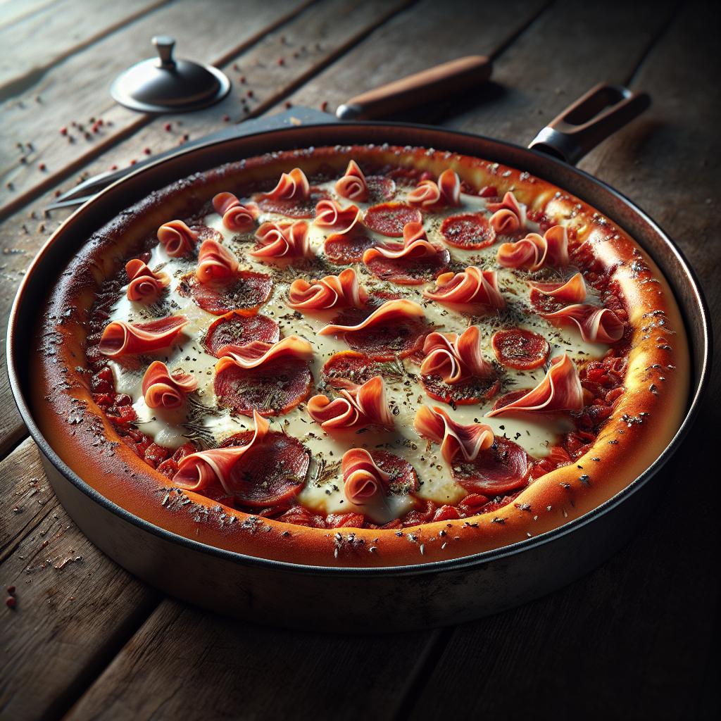 Pizza ahumada