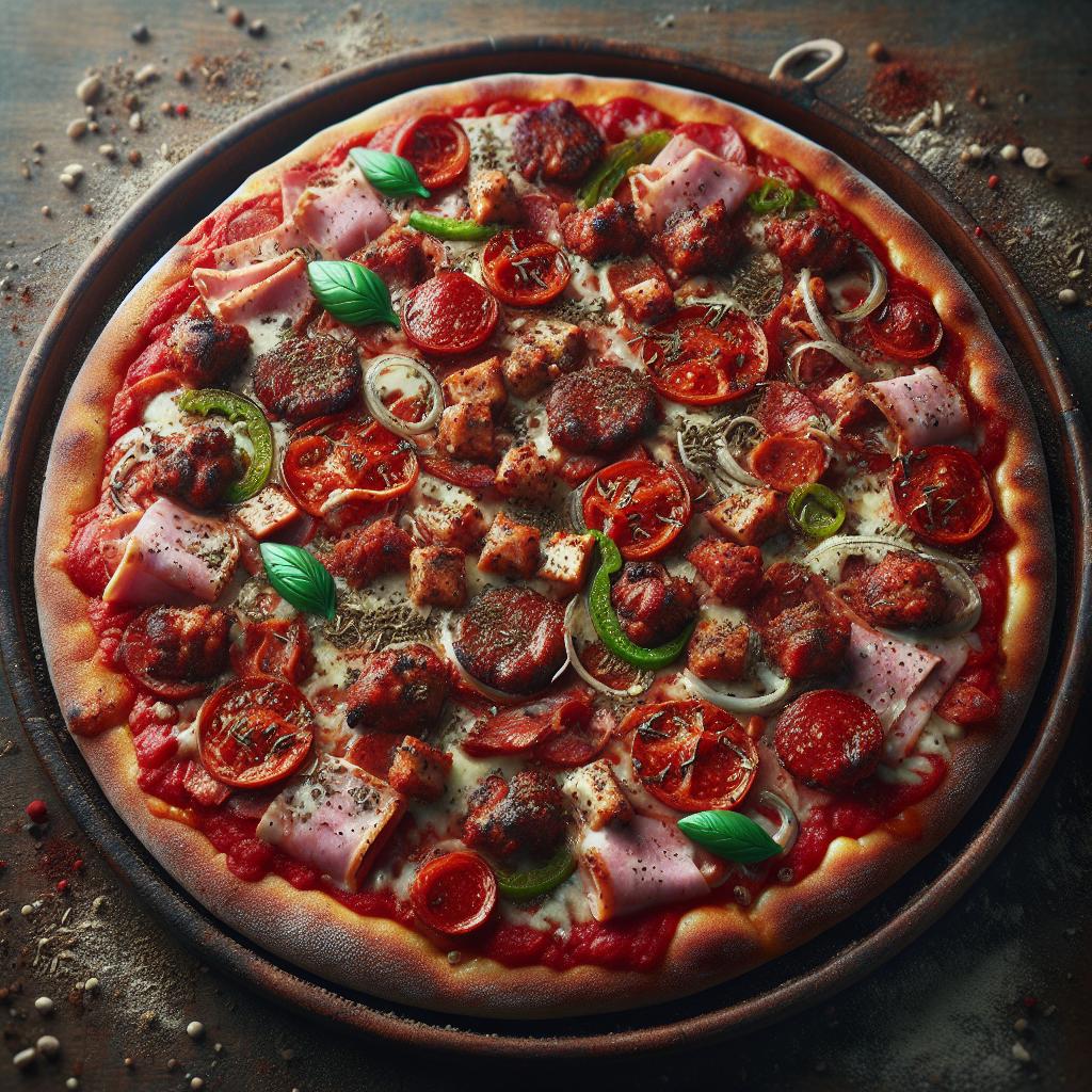 Pizza de carne