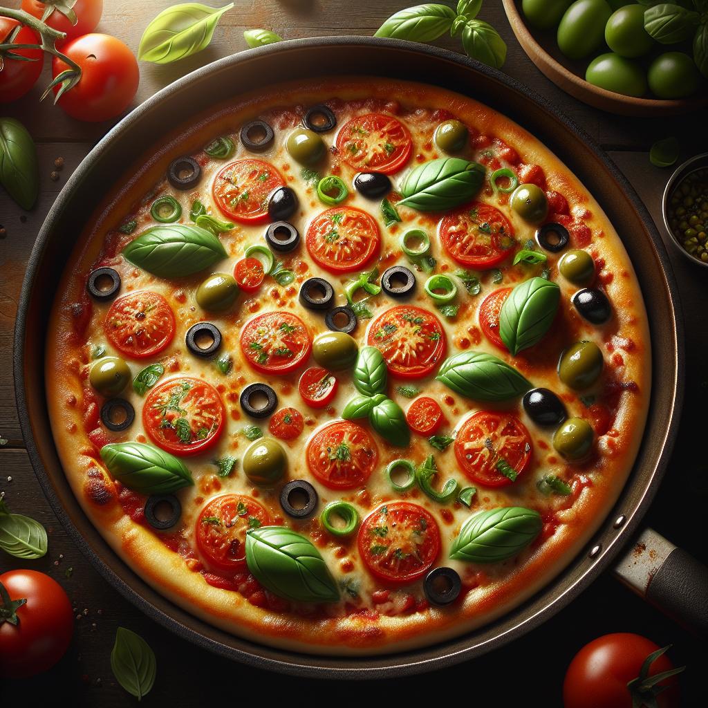 Pizza en sartén