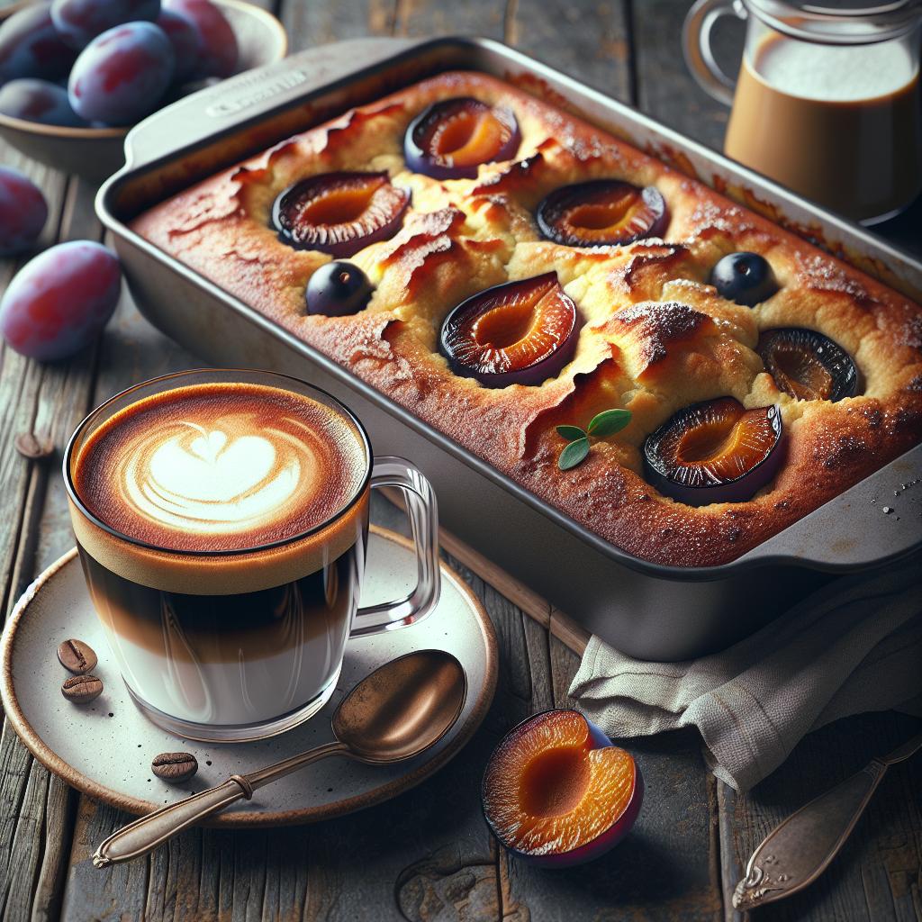Plumcake café con leche
