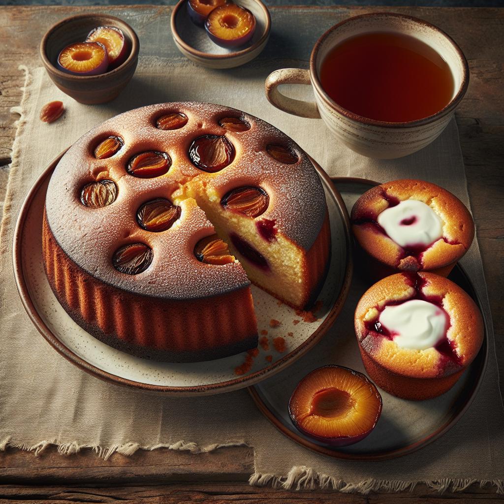 Plumcake y miniplumcake al yogur