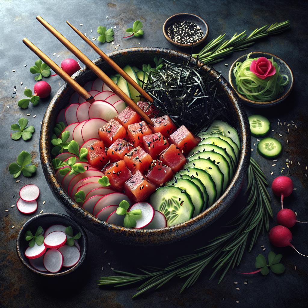 Poke de atún