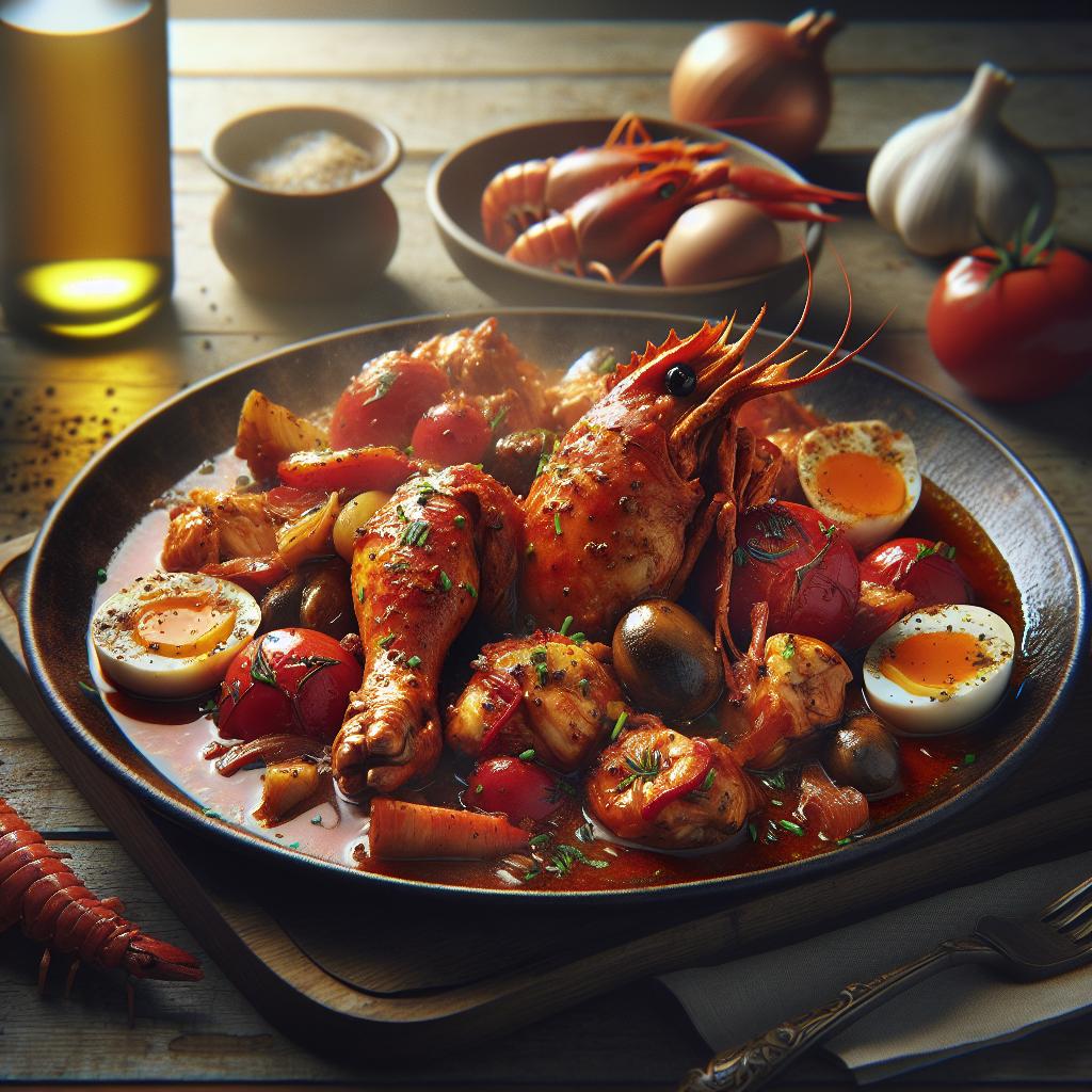 Pollo a la Marengo