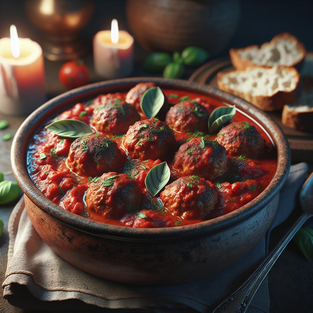 Albóndigas en salsa