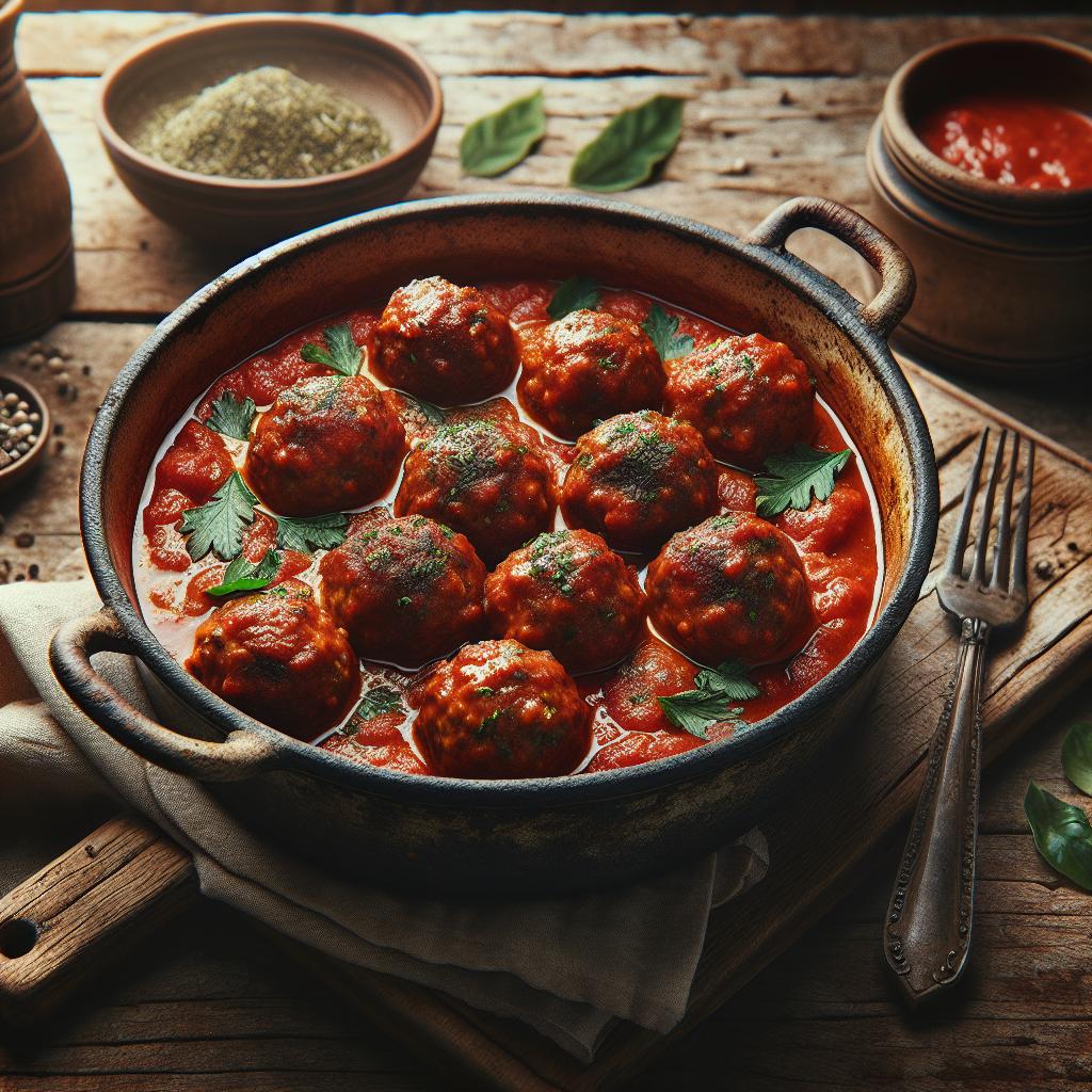 Albóndigas a la romana