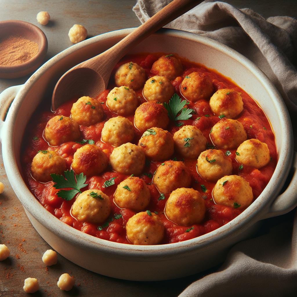 Albóndigas de garbanzos