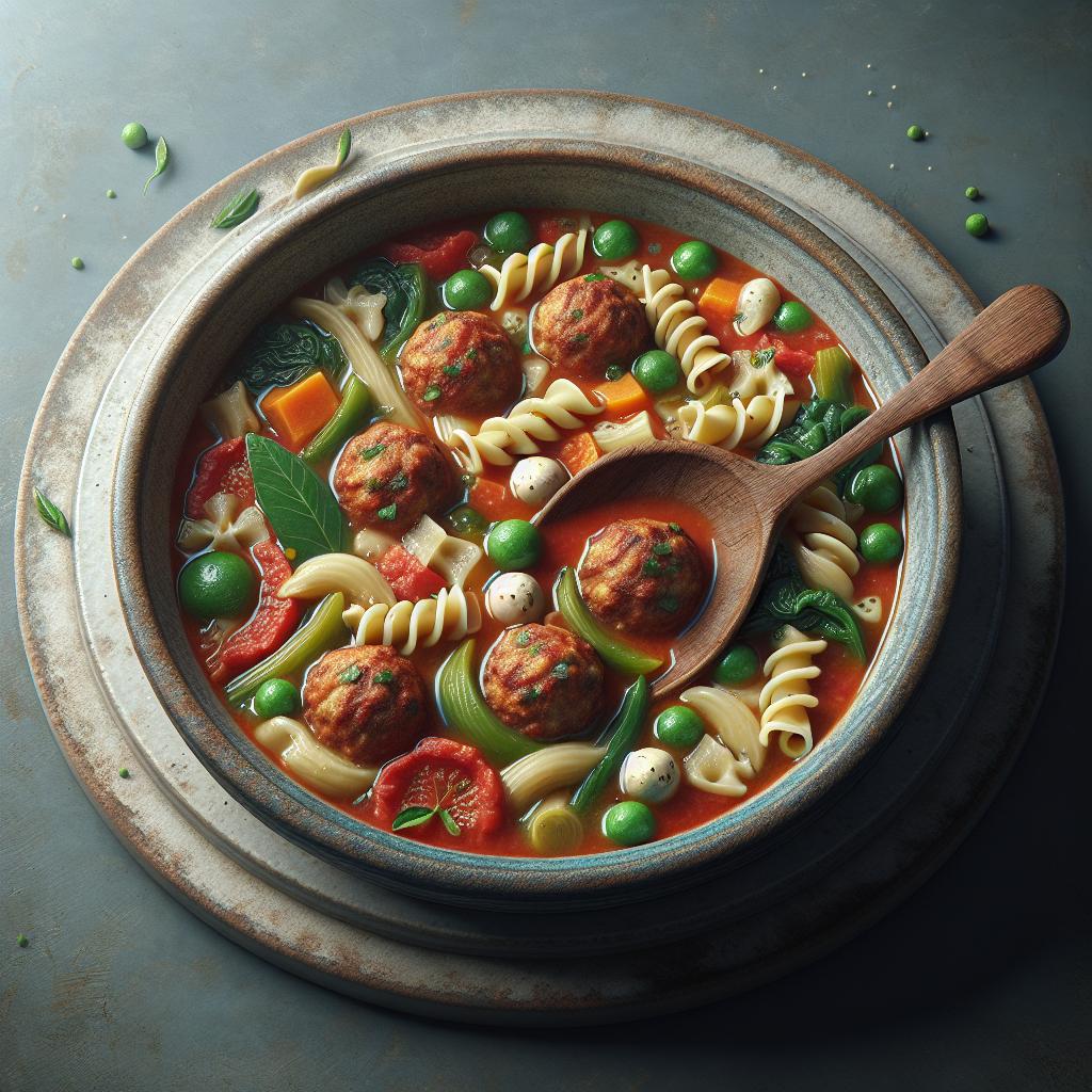 Albóndigas de minestrone