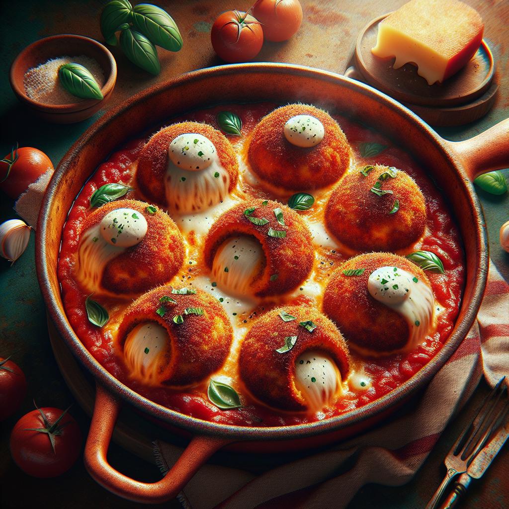 Albóndigas de ricotta al horno