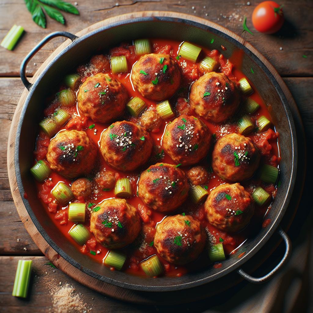 Albóndigas de apio