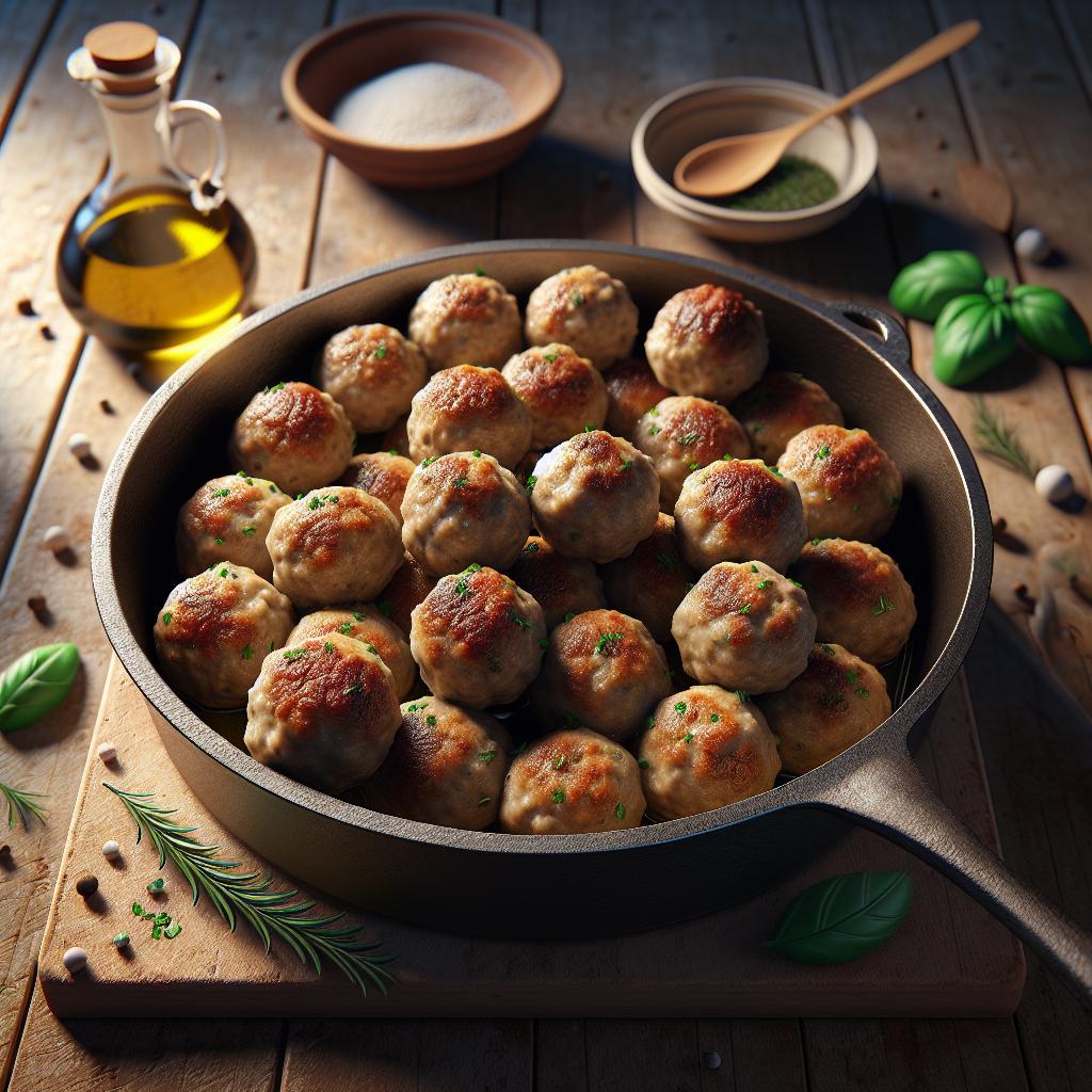 Albóndigas sin pan light