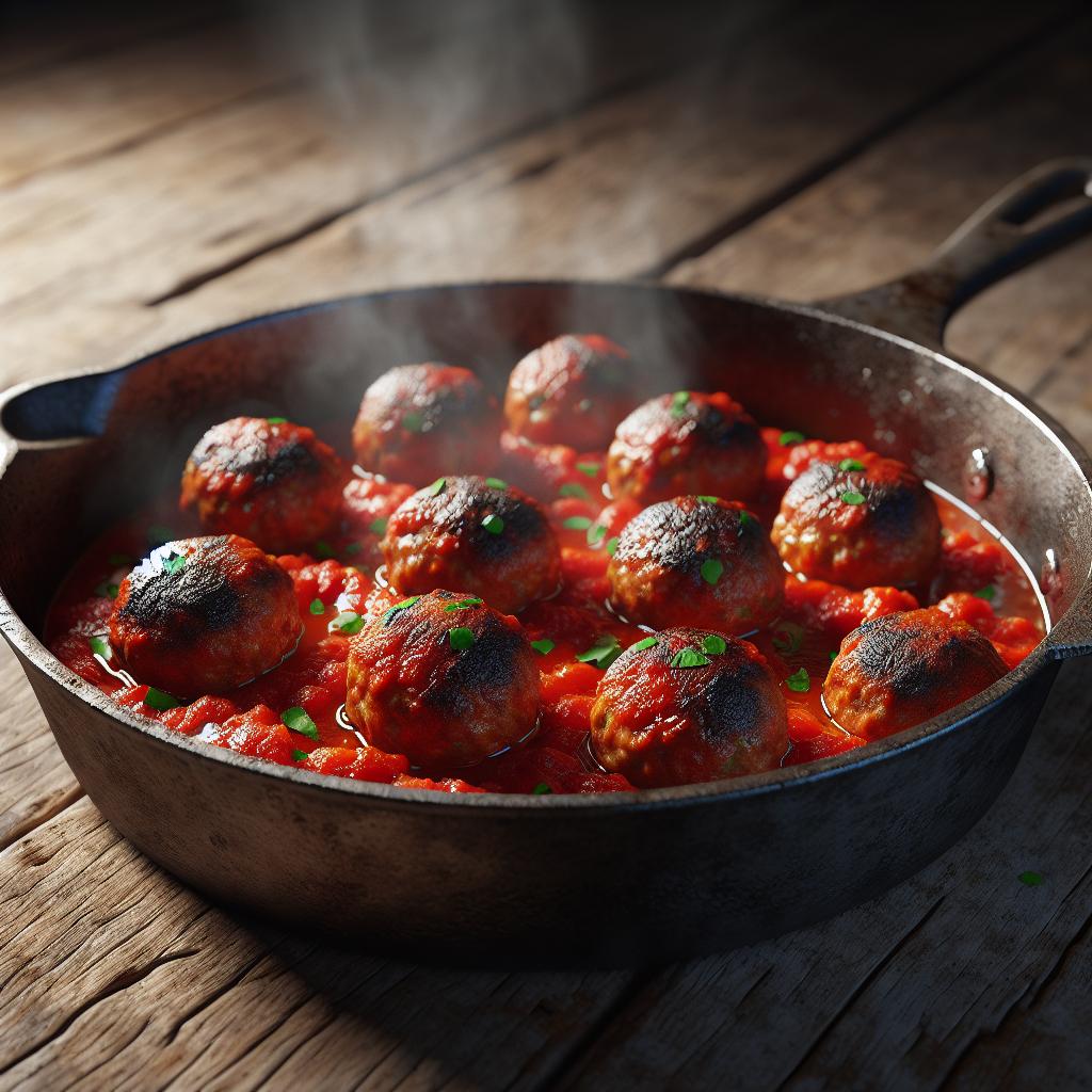 Albóndigas sin huevos