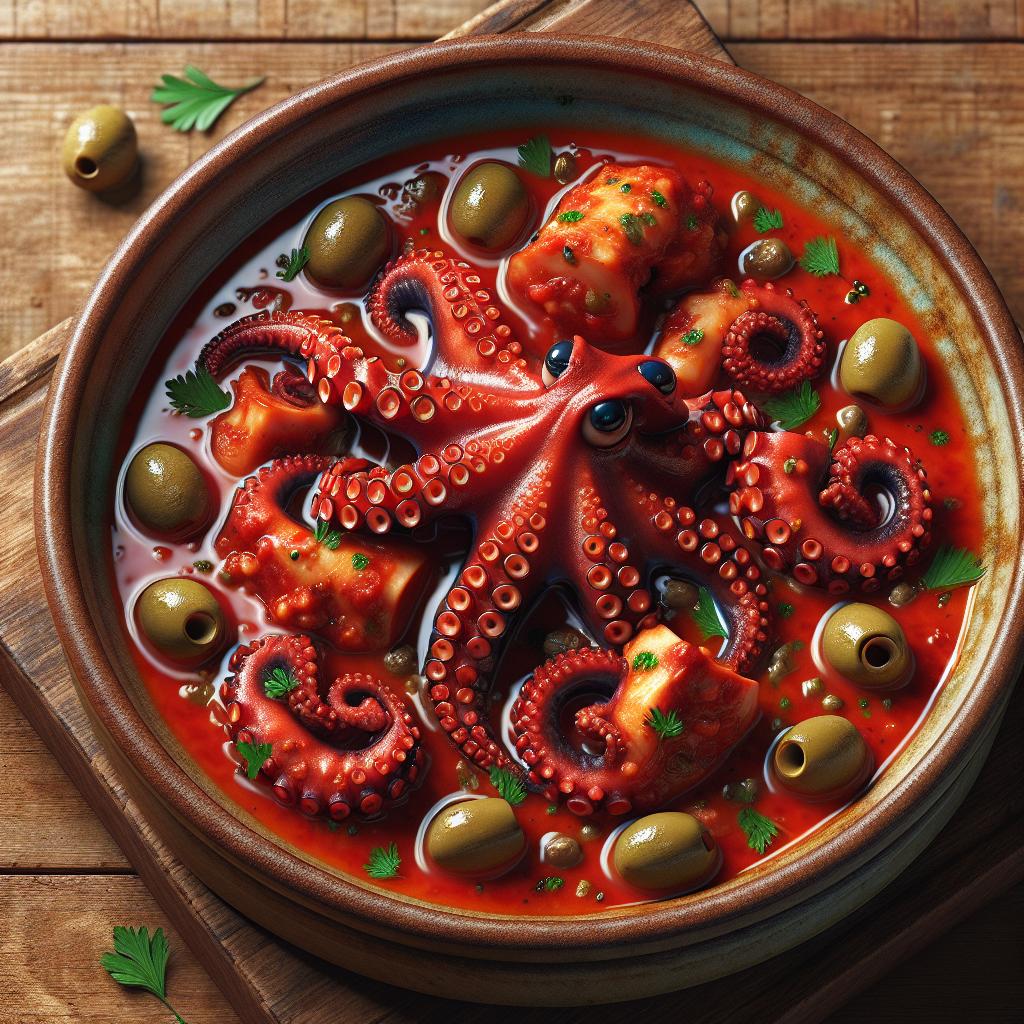 Pulpo guisado