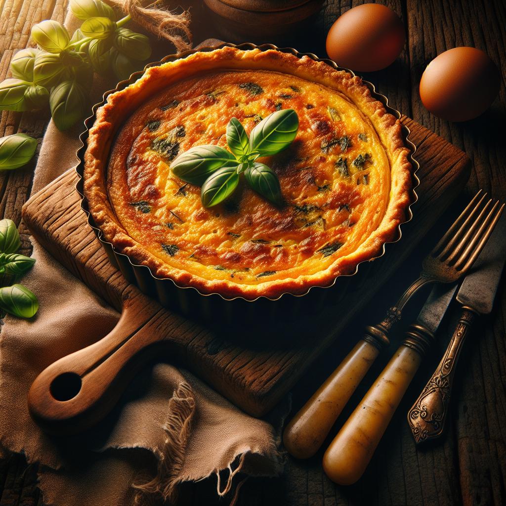 Quiche de polenta