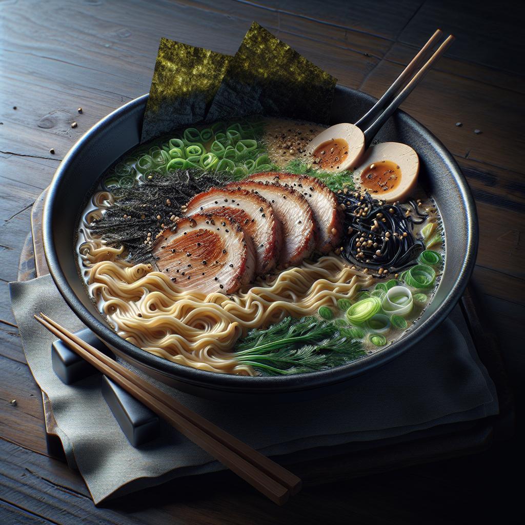 Ramen de cerdo