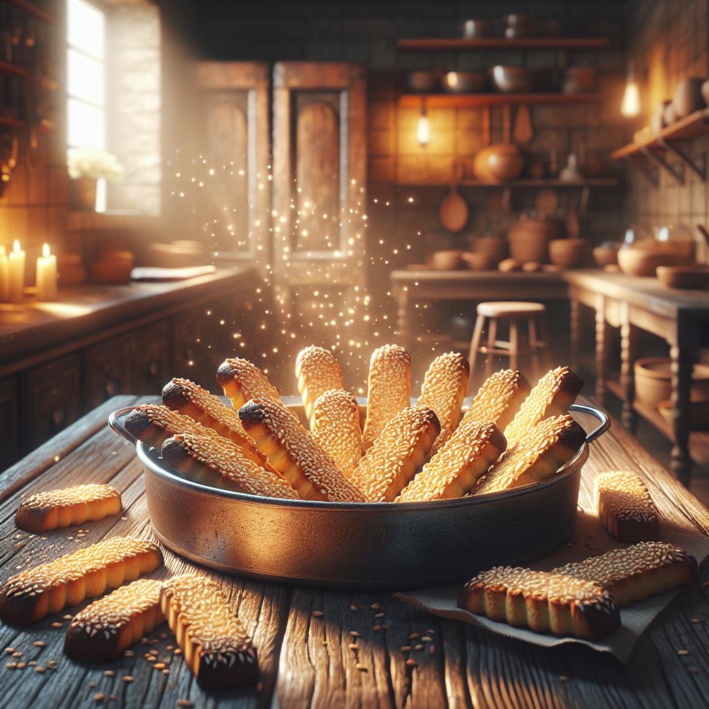 Reginelle galletas de sésamo