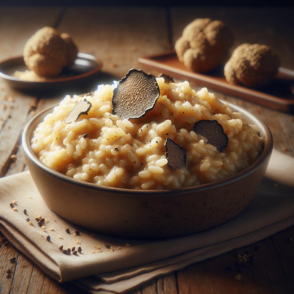 Risotto al Tartufo Negro