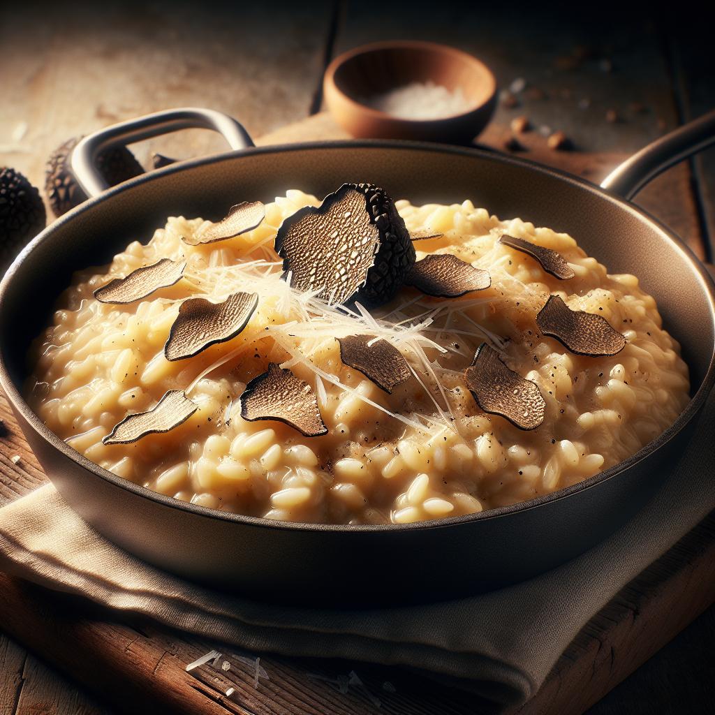 Risotto a la trufa