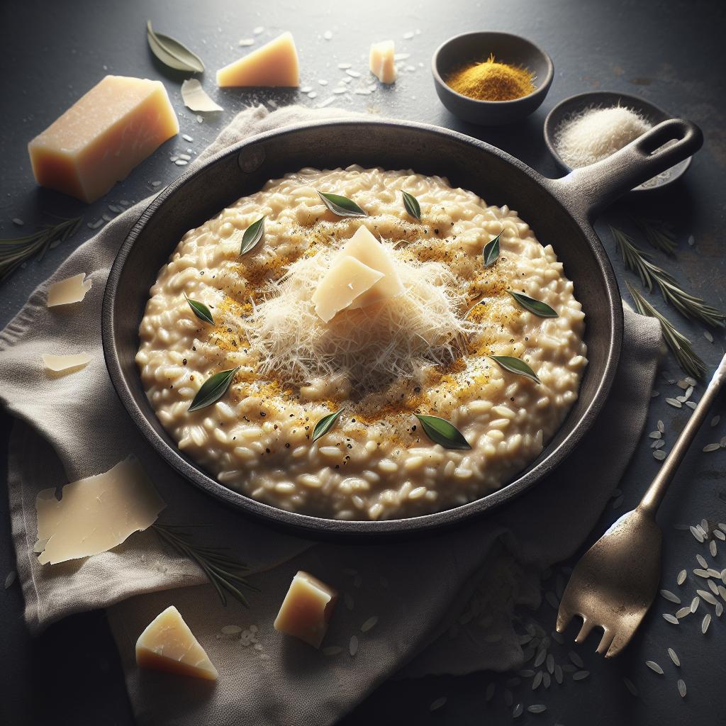 Risotto a la parmesana