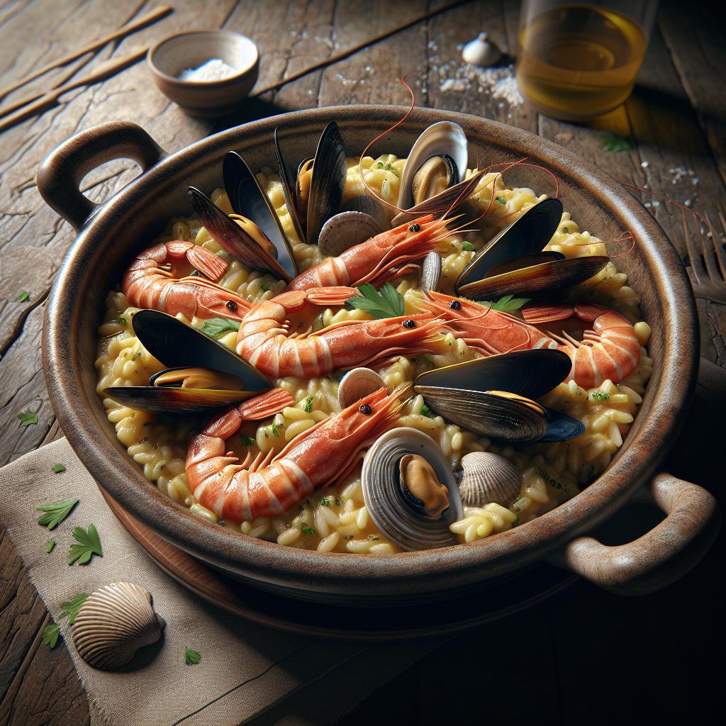 Risotto a la pescadora