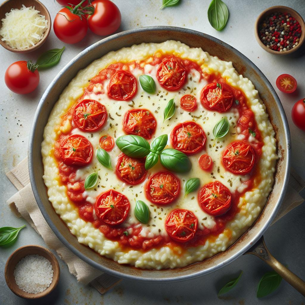 Risotto pizza Nápoles