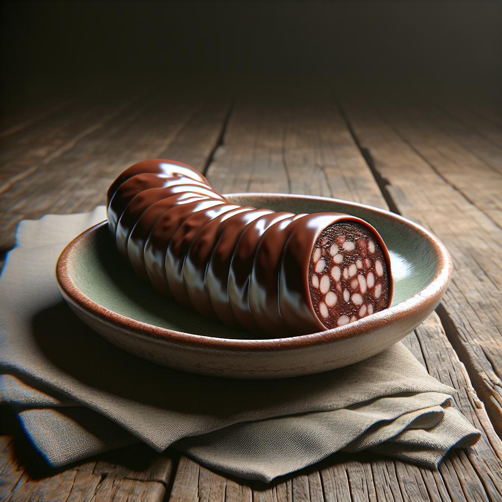 Salame de chocolate sin azúcar