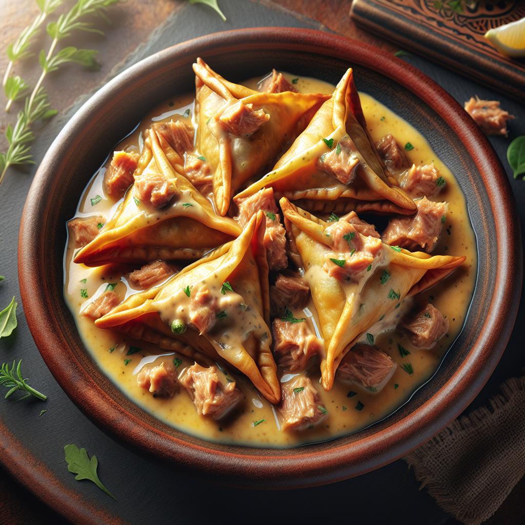 Samosa de atún
