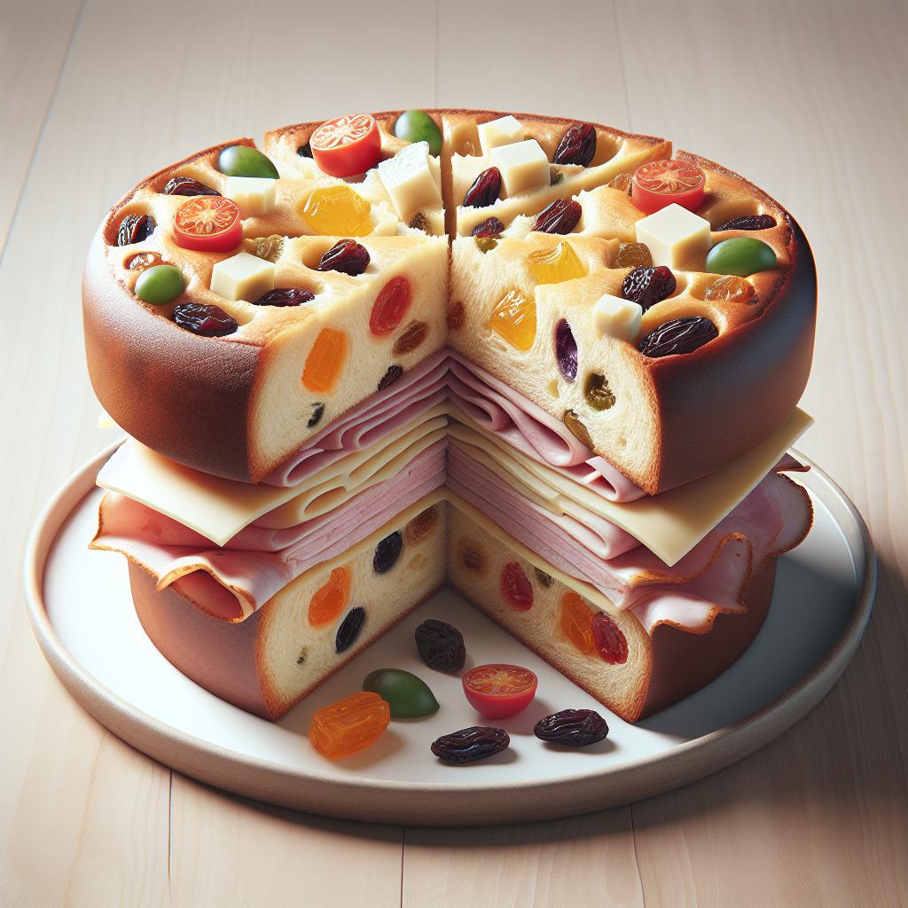 Sándwich de panettone