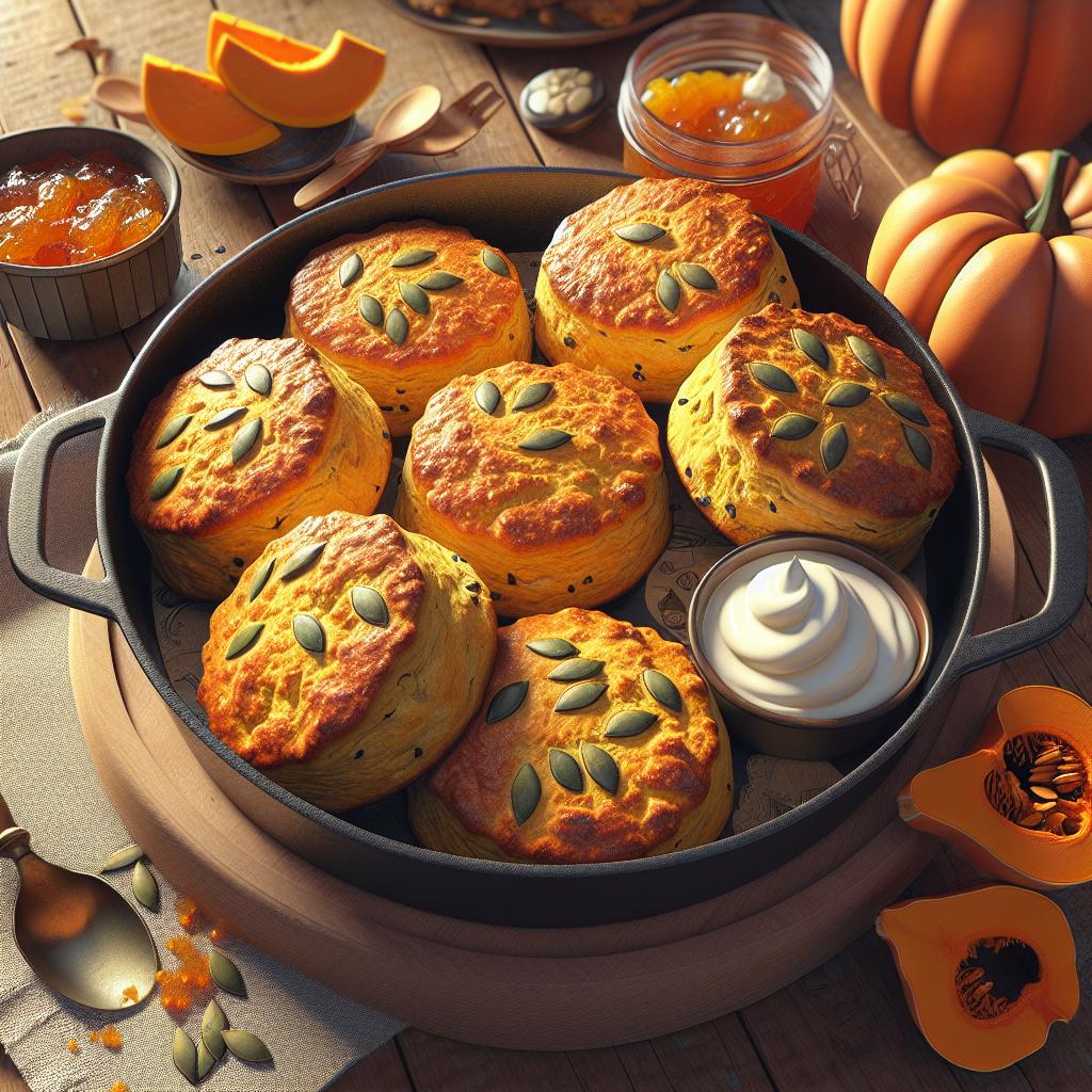 Scones de calabaza