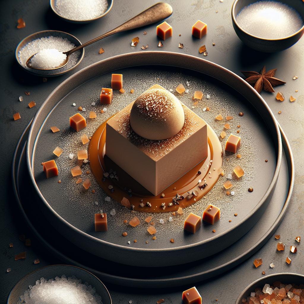 Semifreddo de caramelo salado